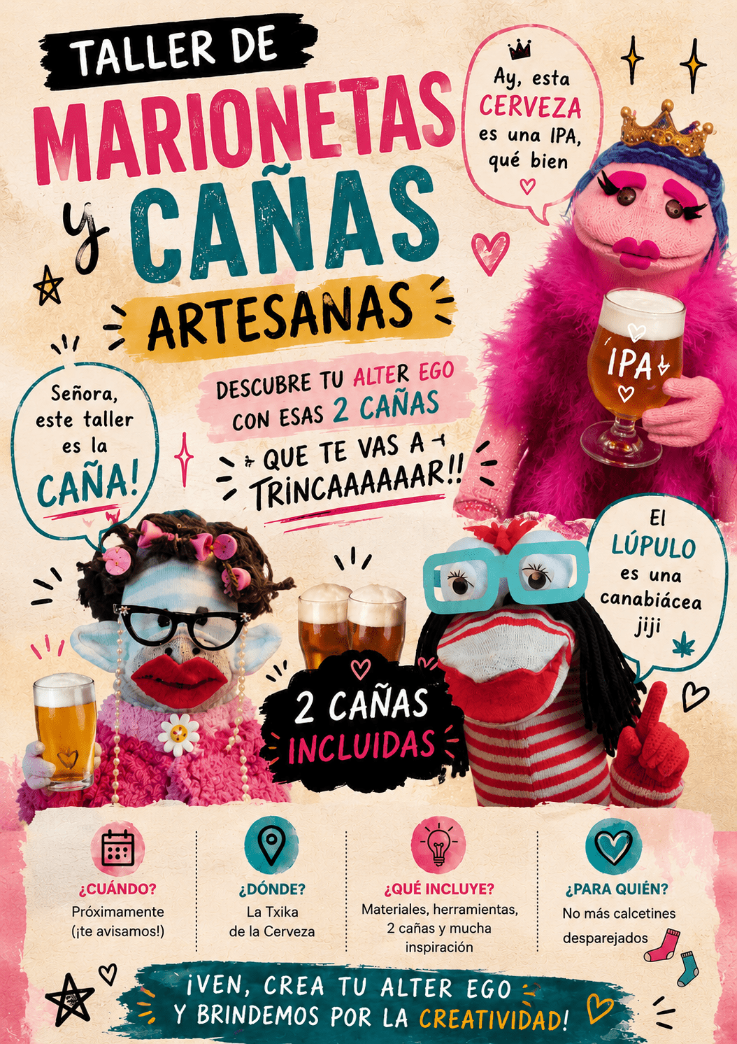 Cañas y Marionetas en Bilbao